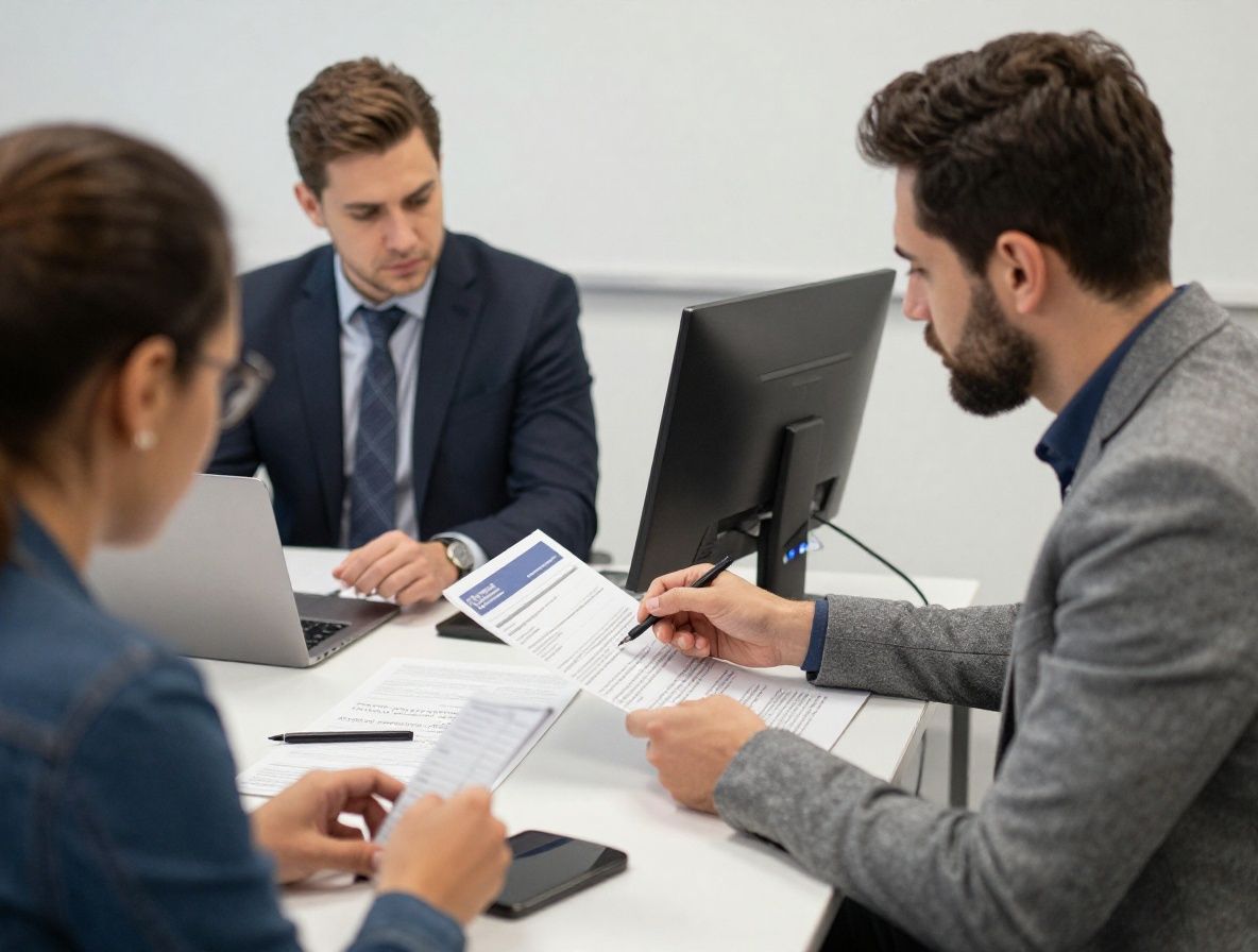 Журналист на ноутбуке сравнивает несколько новостных источников и верифицирует факты с помощью онлайн-инструментов